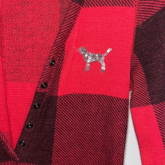 Pink Victoria Secret red and full body sleeper - Picture 5 of 9